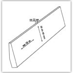 Nizkostenska obroba stanjsana 50 do 60mm